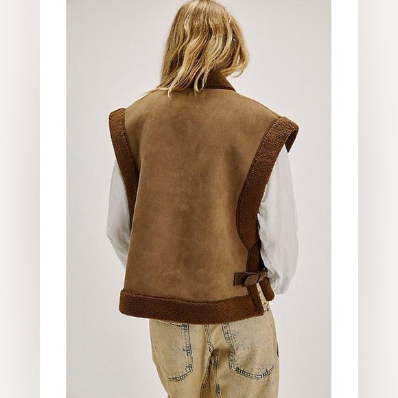 Free People Marianna Vegan Suede Vest - Picture 3 of 3